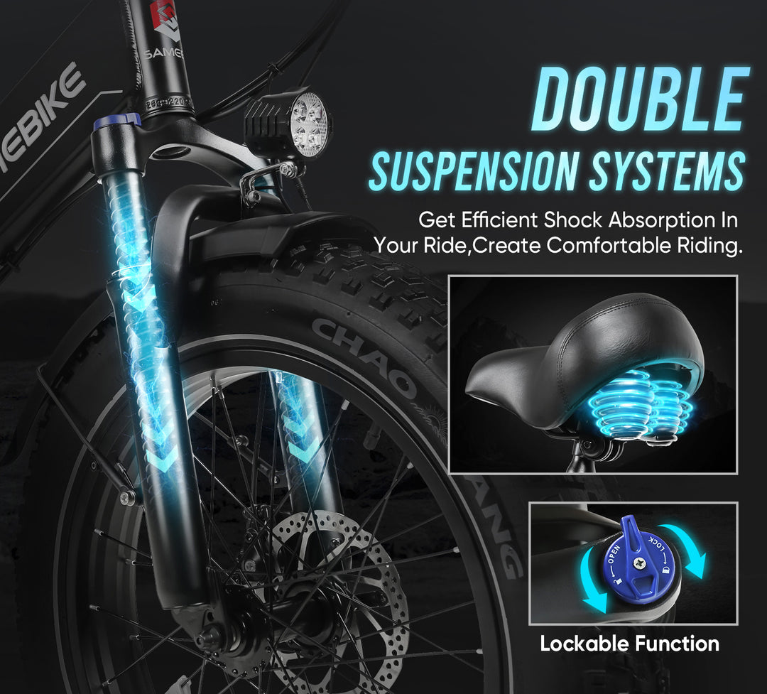 Elektriskais velosipēds Samebike LOTDM200-II 750W Elektriskais velosipēds Samebike LOTDM200-II 750W